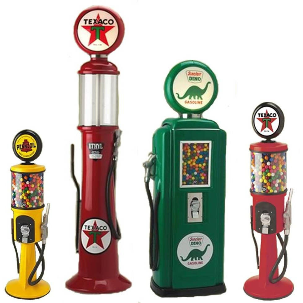 Gas Pump Gumball Machines